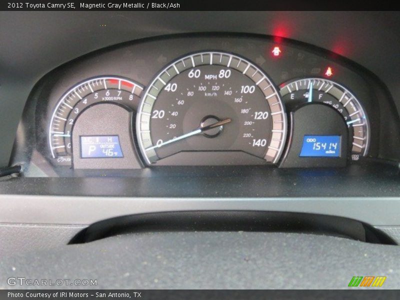 Magnetic Gray Metallic / Black/Ash 2012 Toyota Camry SE