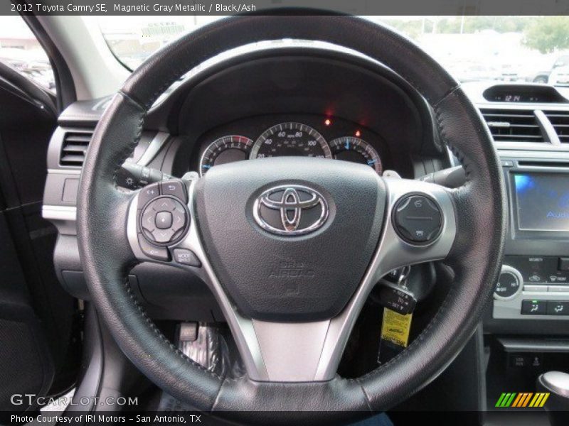 Magnetic Gray Metallic / Black/Ash 2012 Toyota Camry SE