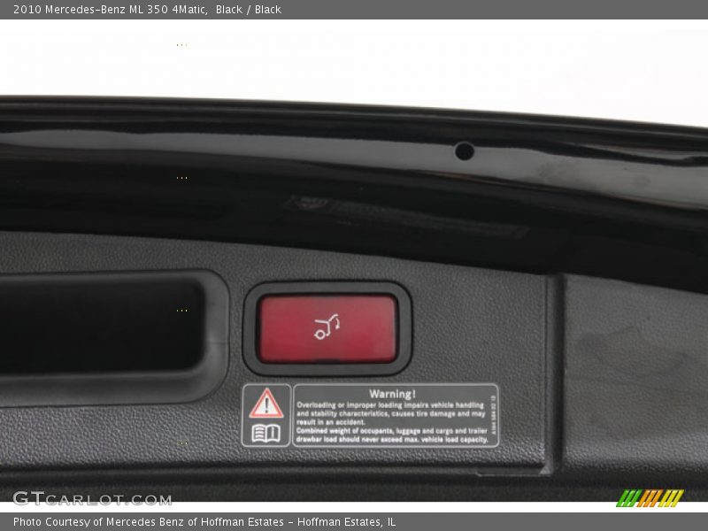 Black / Black 2010 Mercedes-Benz ML 350 4Matic