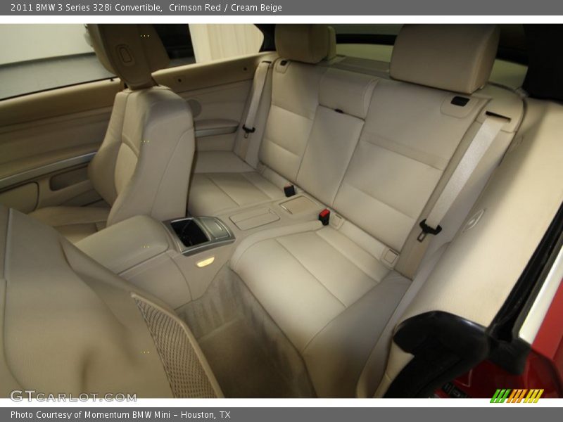 Crimson Red / Cream Beige 2011 BMW 3 Series 328i Convertible