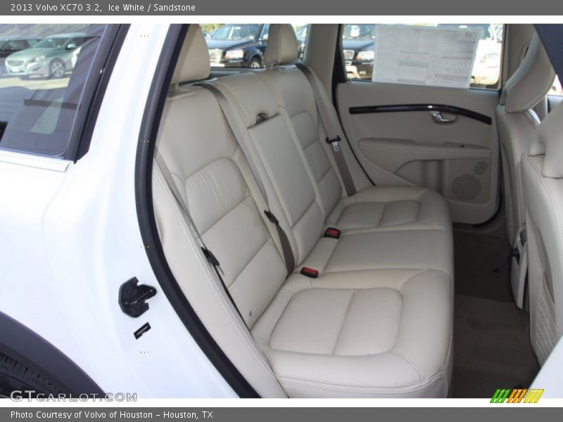 Rear Seat of 2013 XC70 3.2