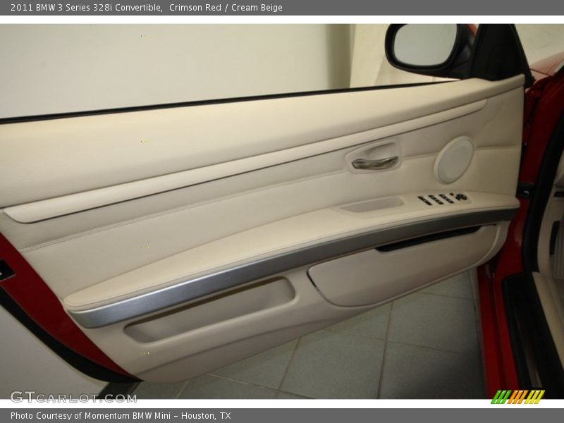 Crimson Red / Cream Beige 2011 BMW 3 Series 328i Convertible