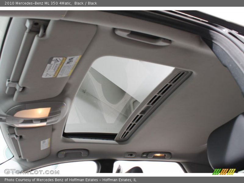 Sunroof of 2010 ML 350 4Matic