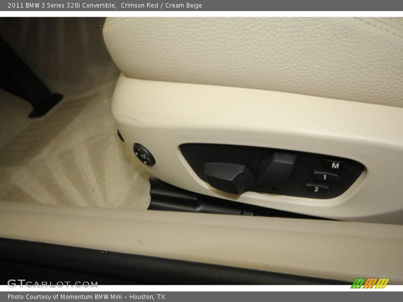 Crimson Red / Cream Beige 2011 BMW 3 Series 328i Convertible