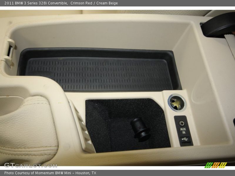 Crimson Red / Cream Beige 2011 BMW 3 Series 328i Convertible