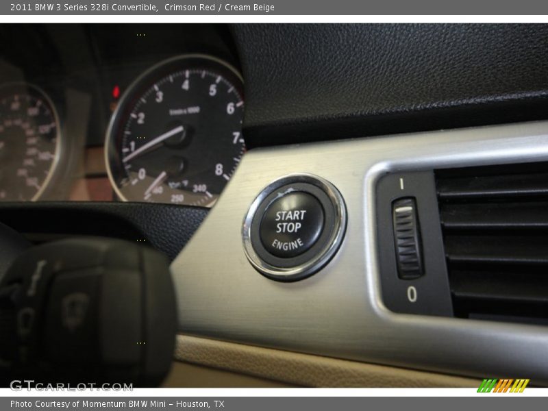 Crimson Red / Cream Beige 2011 BMW 3 Series 328i Convertible