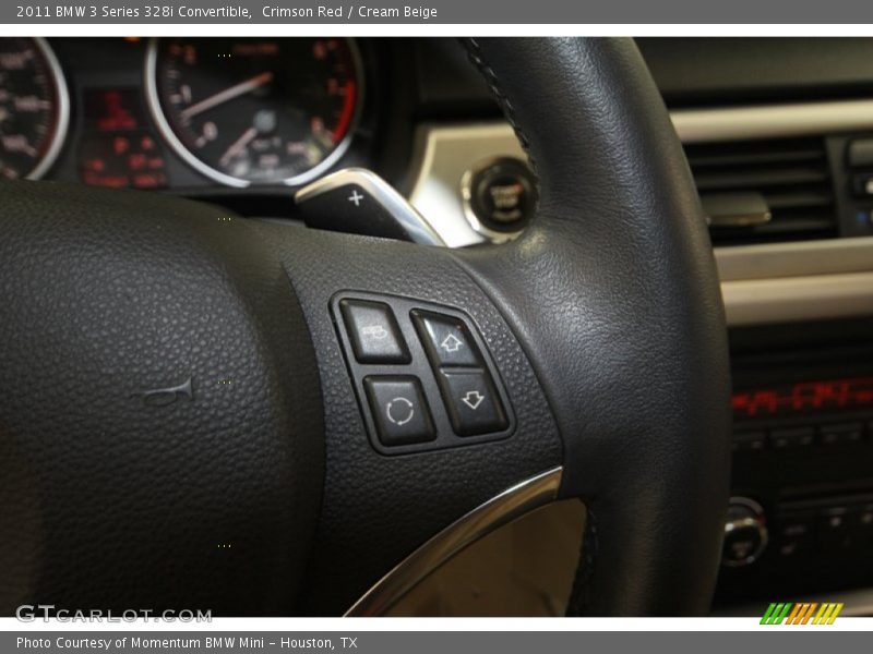 Crimson Red / Cream Beige 2011 BMW 3 Series 328i Convertible