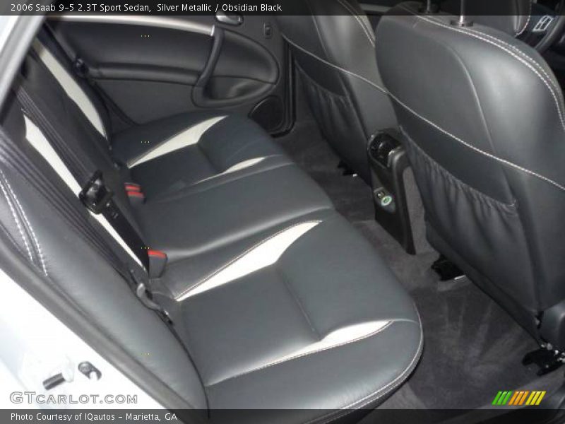 Silver Metallic / Obsidian Black 2006 Saab 9-5 2.3T Sport Sedan