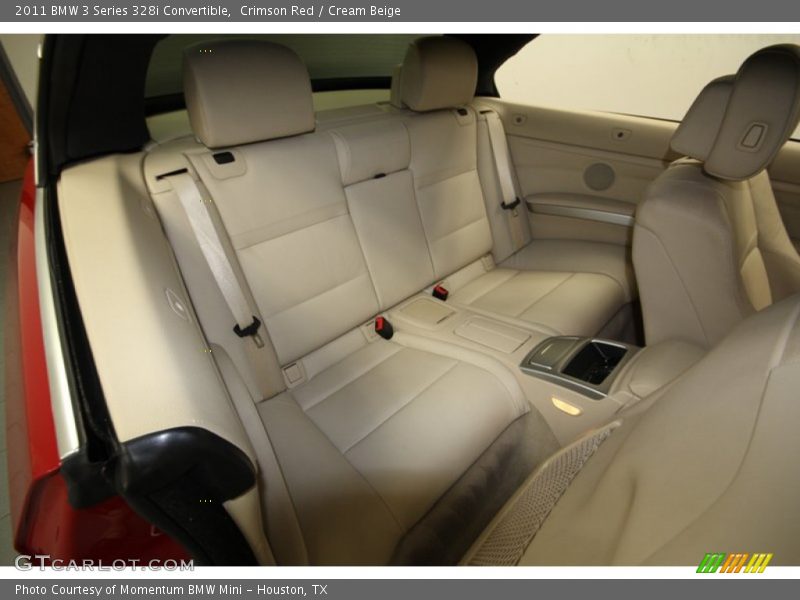 Crimson Red / Cream Beige 2011 BMW 3 Series 328i Convertible
