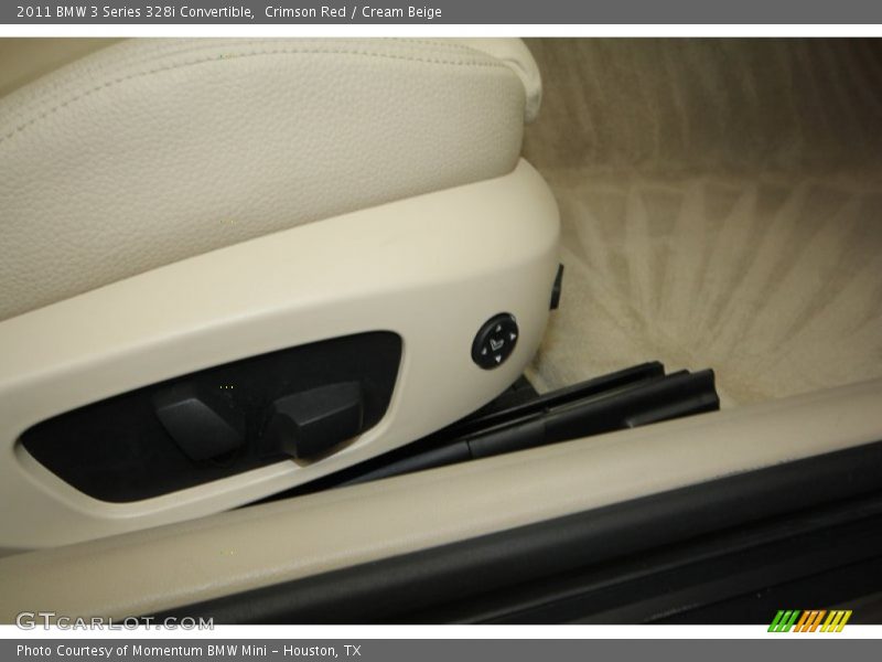 Crimson Red / Cream Beige 2011 BMW 3 Series 328i Convertible