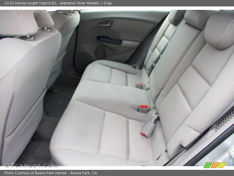 Alabaster Silver Metallic / Gray 2010 Honda Insight Hybrid EX