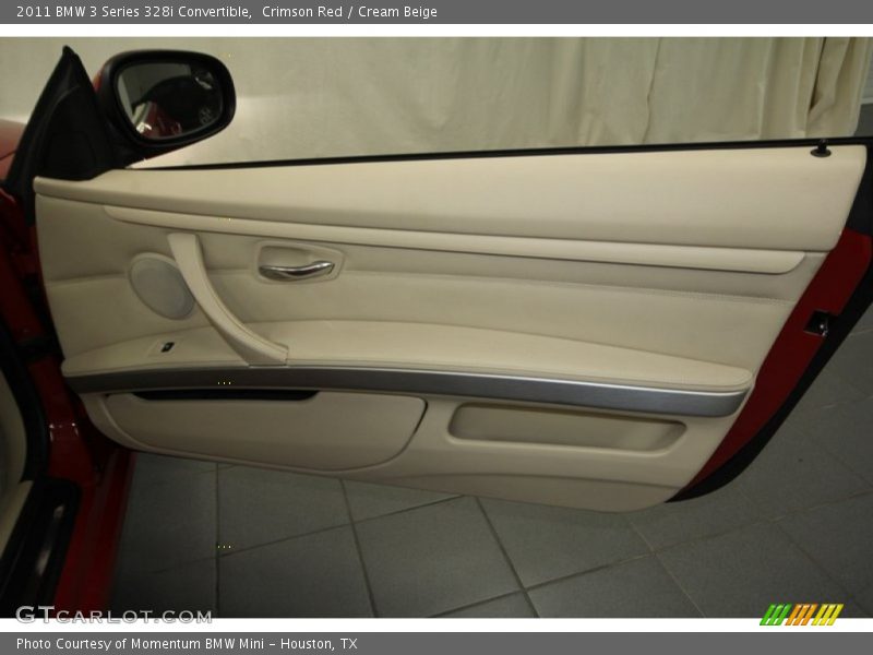 Crimson Red / Cream Beige 2011 BMW 3 Series 328i Convertible