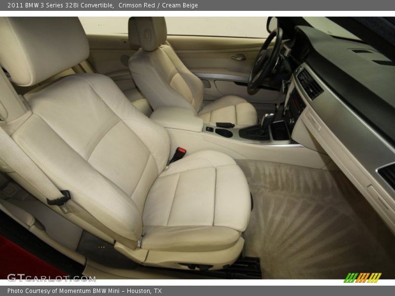 Crimson Red / Cream Beige 2011 BMW 3 Series 328i Convertible
