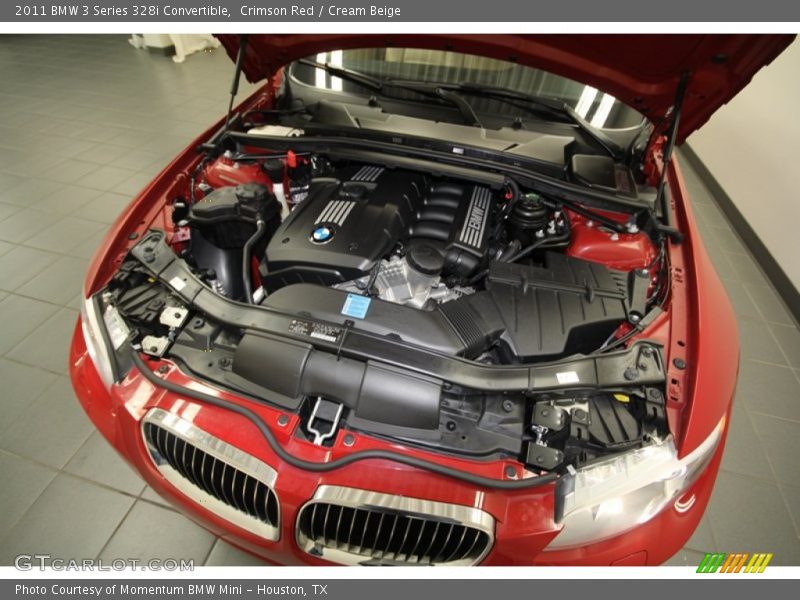 Crimson Red / Cream Beige 2011 BMW 3 Series 328i Convertible