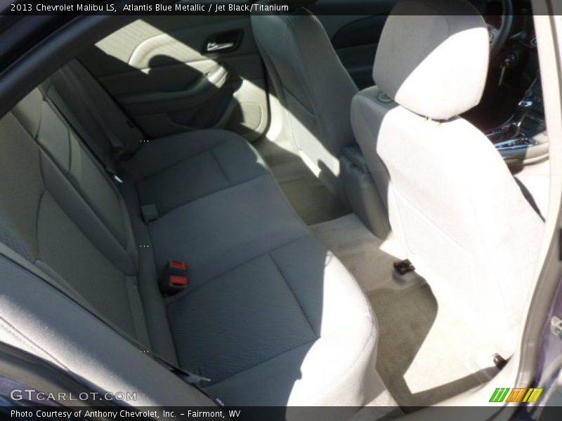 Atlantis Blue Metallic / Jet Black/Titanium 2013 Chevrolet Malibu LS