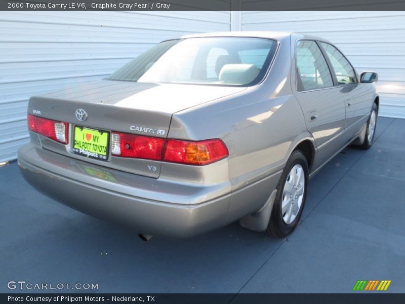 Graphite Gray Pearl / Gray 2000 Toyota Camry LE V6