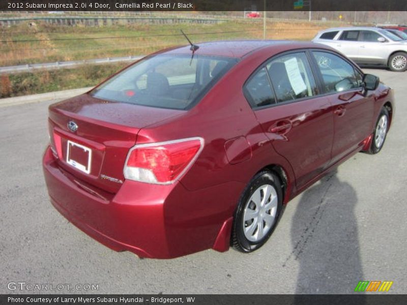 Camellia Red Pearl / Black 2012 Subaru Impreza 2.0i 4 Door