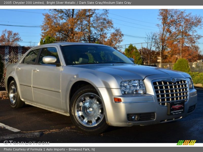 Bright Silver Metallic / Dark Slate Gray/Medium Slate Gray 2005 Chrysler 300 Limited