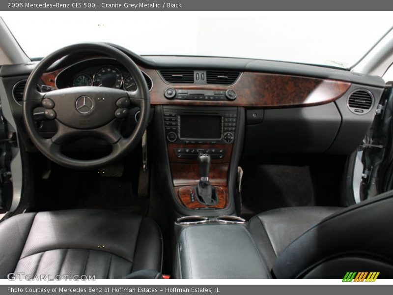 Granite Grey Metallic / Black 2006 Mercedes-Benz CLS 500