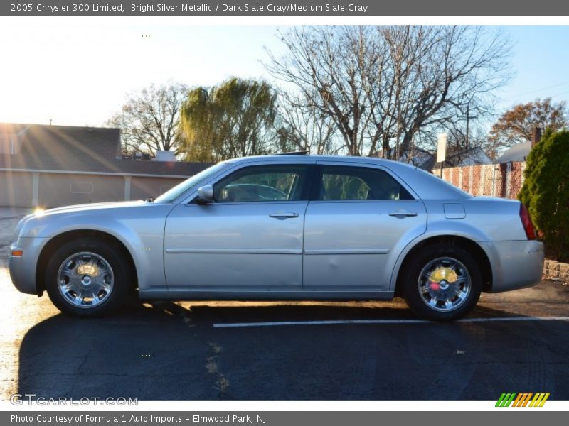 Bright Silver Metallic / Dark Slate Gray/Medium Slate Gray 2005 Chrysler 300 Limited