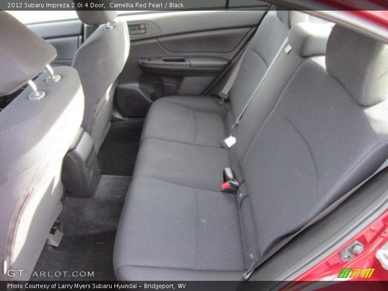 Camellia Red Pearl / Black 2012 Subaru Impreza 2.0i 4 Door