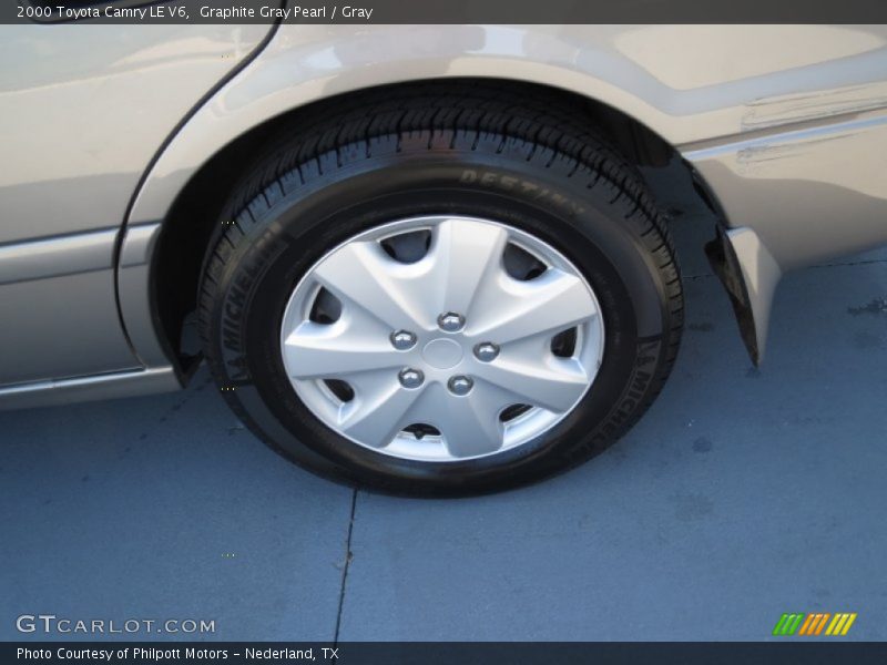 Graphite Gray Pearl / Gray 2000 Toyota Camry LE V6
