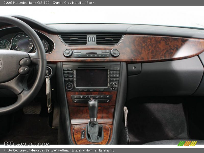 Granite Grey Metallic / Black 2006 Mercedes-Benz CLS 500