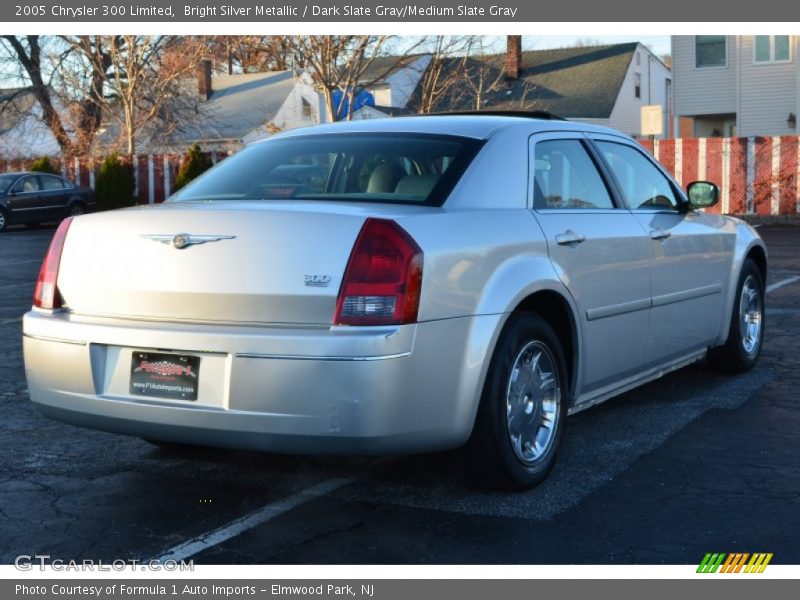 Bright Silver Metallic / Dark Slate Gray/Medium Slate Gray 2005 Chrysler 300 Limited