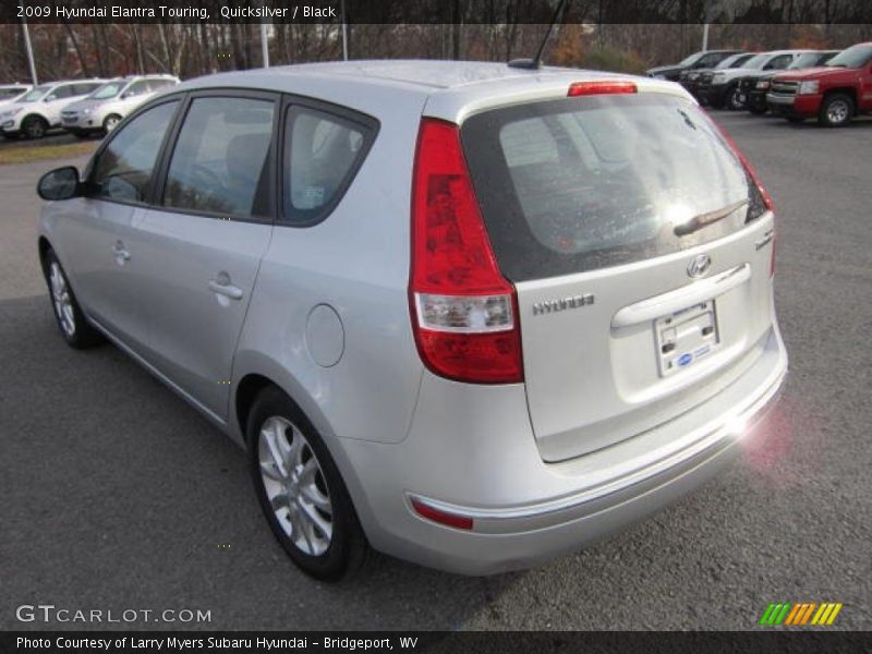 Quicksilver / Black 2009 Hyundai Elantra Touring