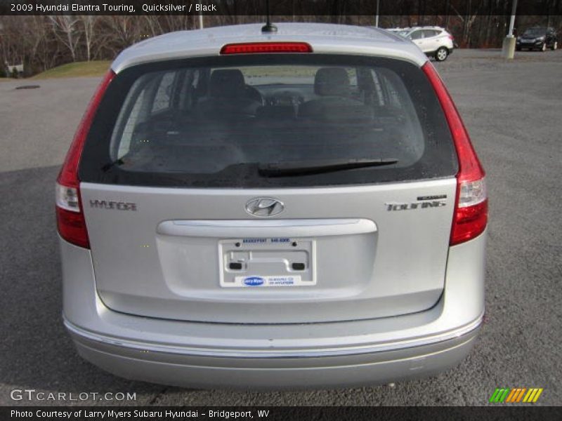 Quicksilver / Black 2009 Hyundai Elantra Touring