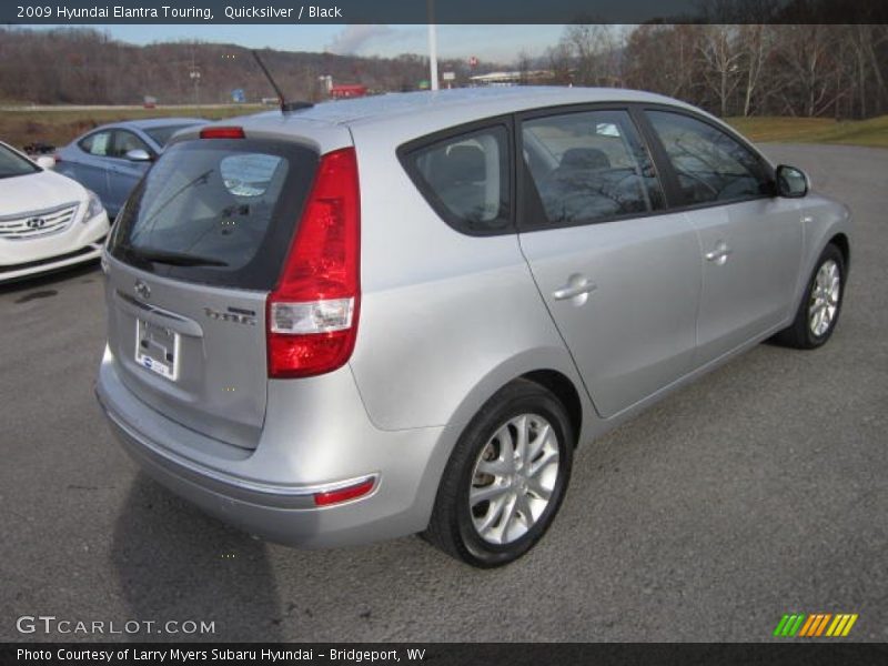 Quicksilver / Black 2009 Hyundai Elantra Touring