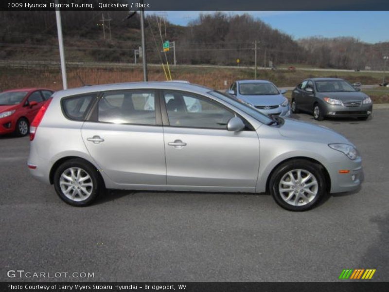 Quicksilver / Black 2009 Hyundai Elantra Touring
