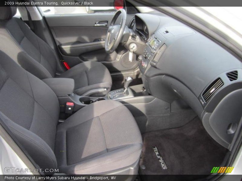 Quicksilver / Black 2009 Hyundai Elantra Touring