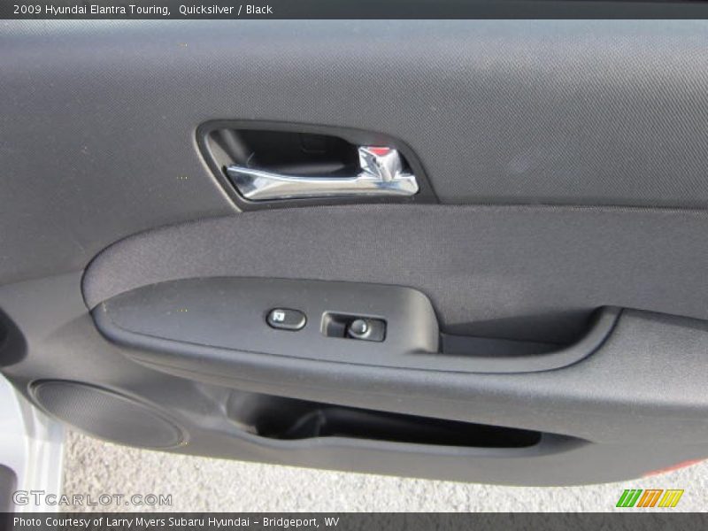 Quicksilver / Black 2009 Hyundai Elantra Touring