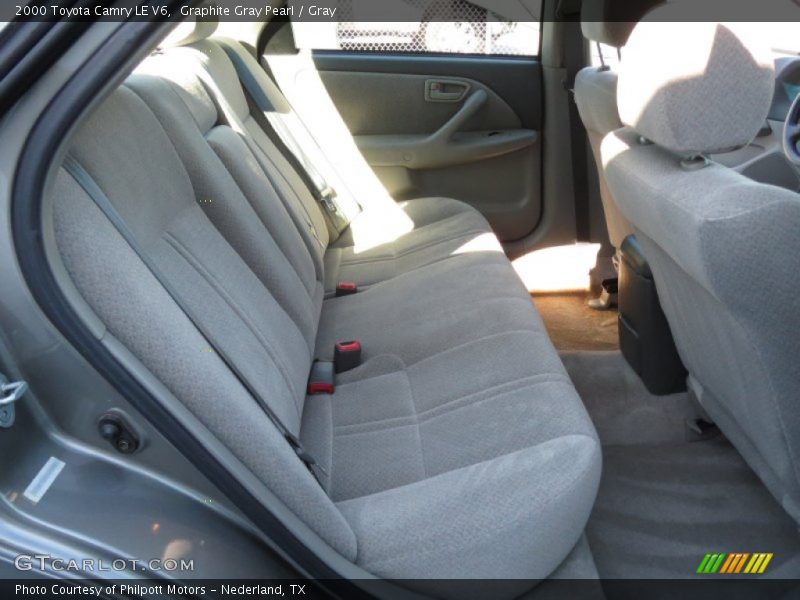 Graphite Gray Pearl / Gray 2000 Toyota Camry LE V6