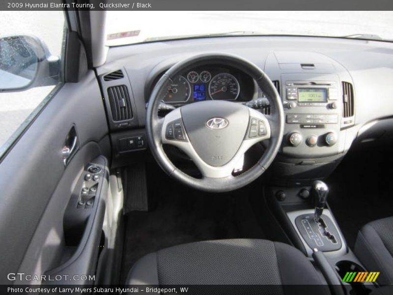 Quicksilver / Black 2009 Hyundai Elantra Touring