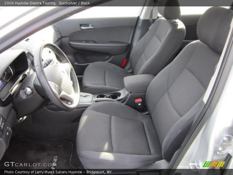 Quicksilver / Black 2009 Hyundai Elantra Touring