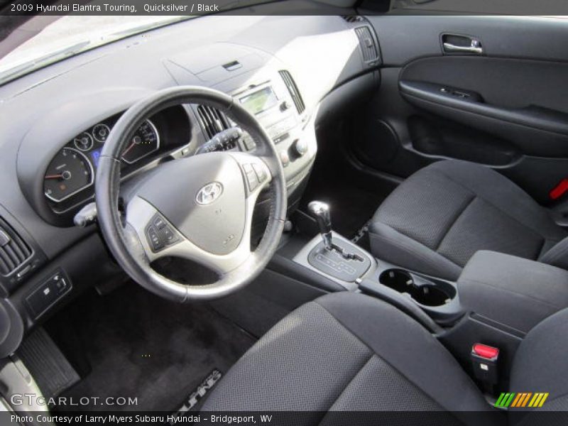 Quicksilver / Black 2009 Hyundai Elantra Touring
