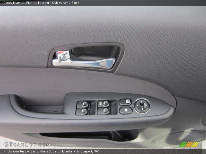 Quicksilver / Black 2009 Hyundai Elantra Touring