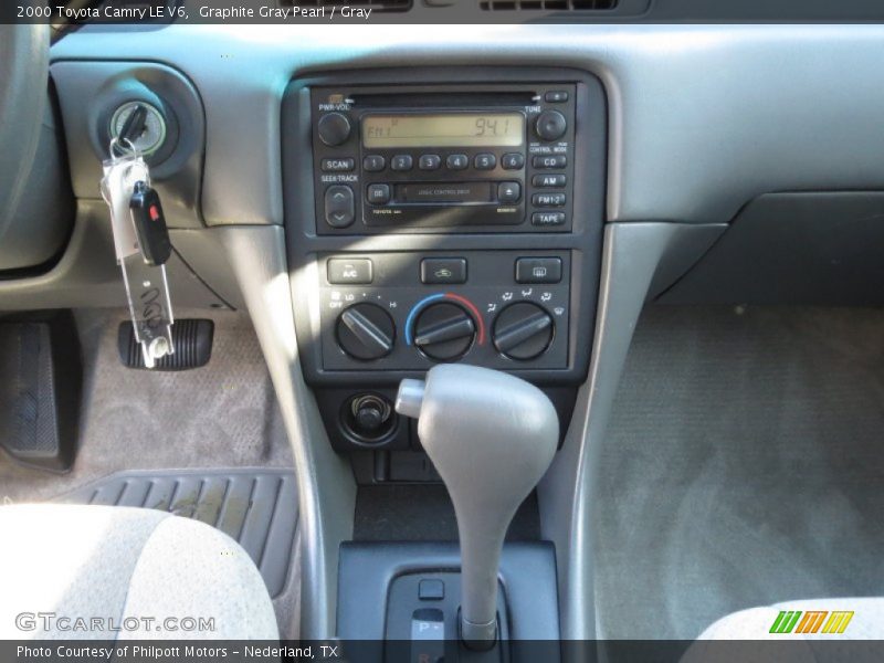 Graphite Gray Pearl / Gray 2000 Toyota Camry LE V6