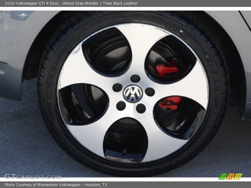 United Gray Metallic / Titan Black Leather 2010 Volkswagen GTI 4 Door