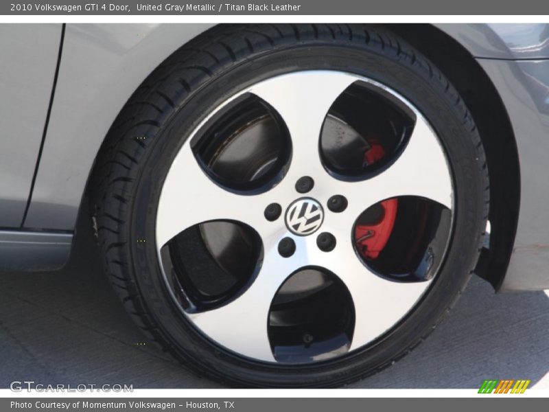 United Gray Metallic / Titan Black Leather 2010 Volkswagen GTI 4 Door