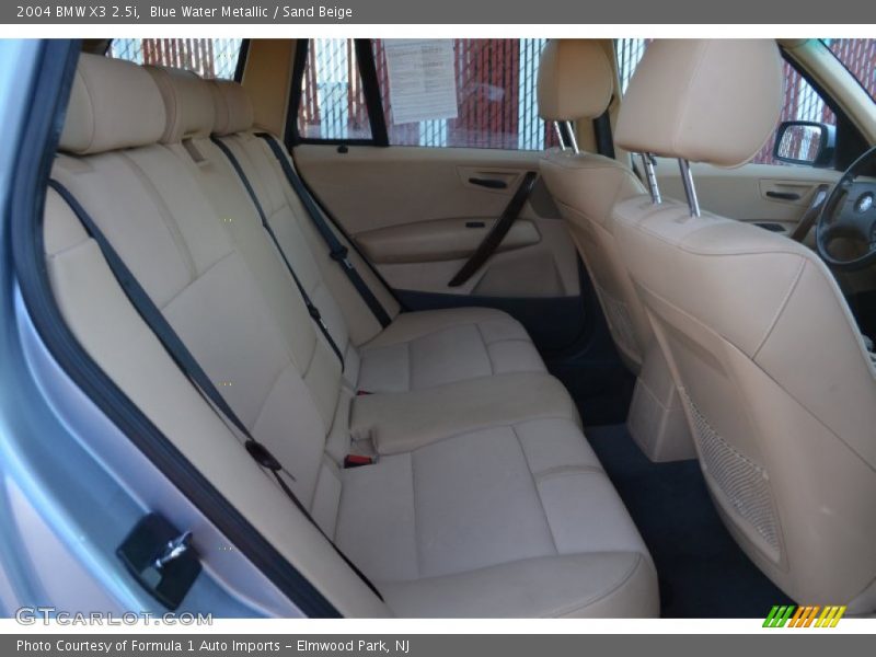 Blue Water Metallic / Sand Beige 2004 BMW X3 2.5i