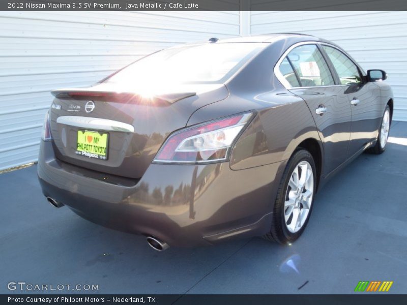 Java Metallic / Cafe Latte 2012 Nissan Maxima 3.5 SV Premium