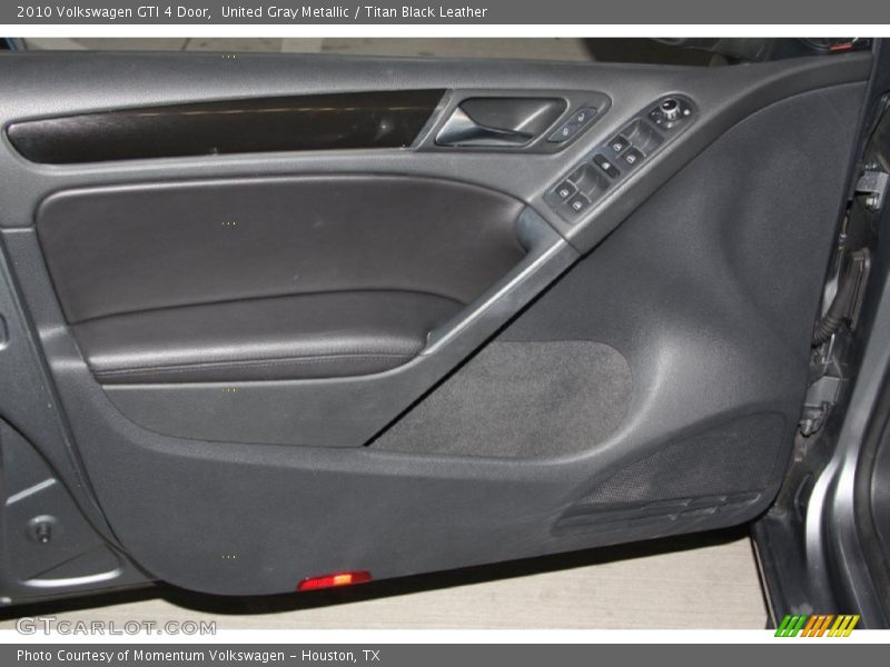 United Gray Metallic / Titan Black Leather 2010 Volkswagen GTI 4 Door