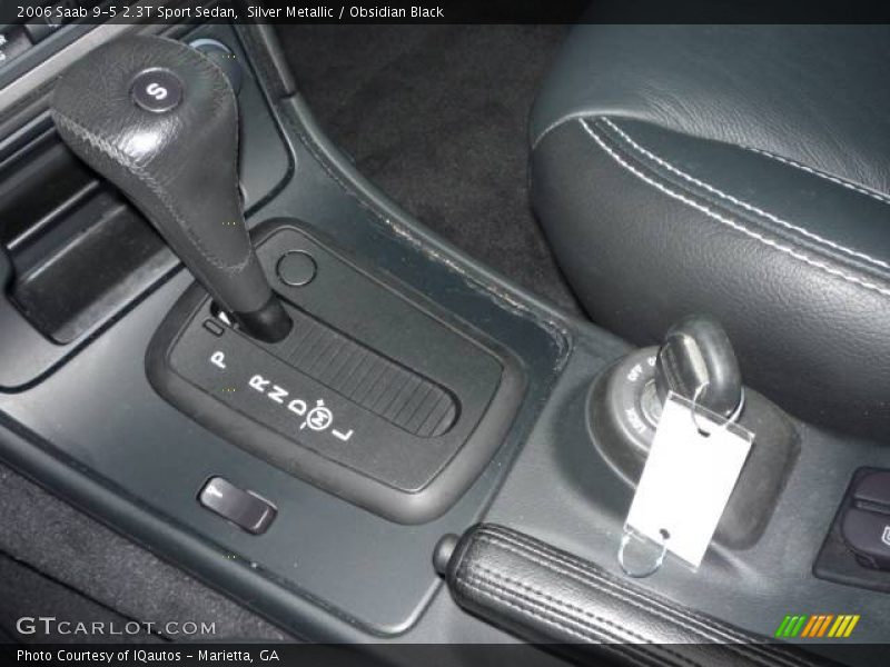 Silver Metallic / Obsidian Black 2006 Saab 9-5 2.3T Sport Sedan
