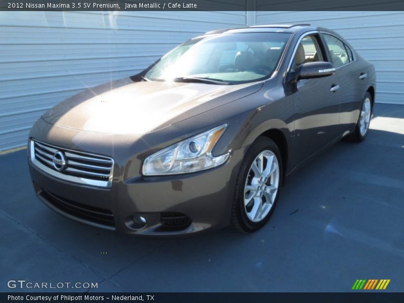 Java Metallic / Cafe Latte 2012 Nissan Maxima 3.5 SV Premium