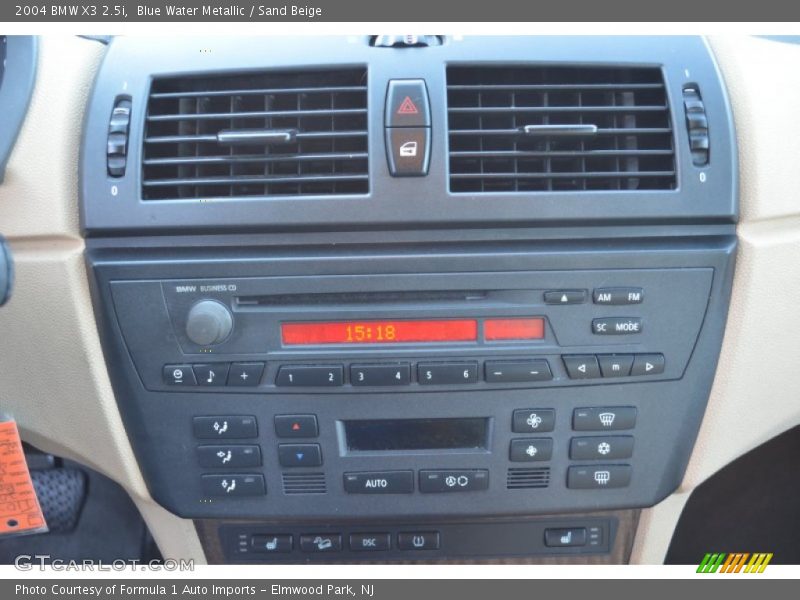 Blue Water Metallic / Sand Beige 2004 BMW X3 2.5i