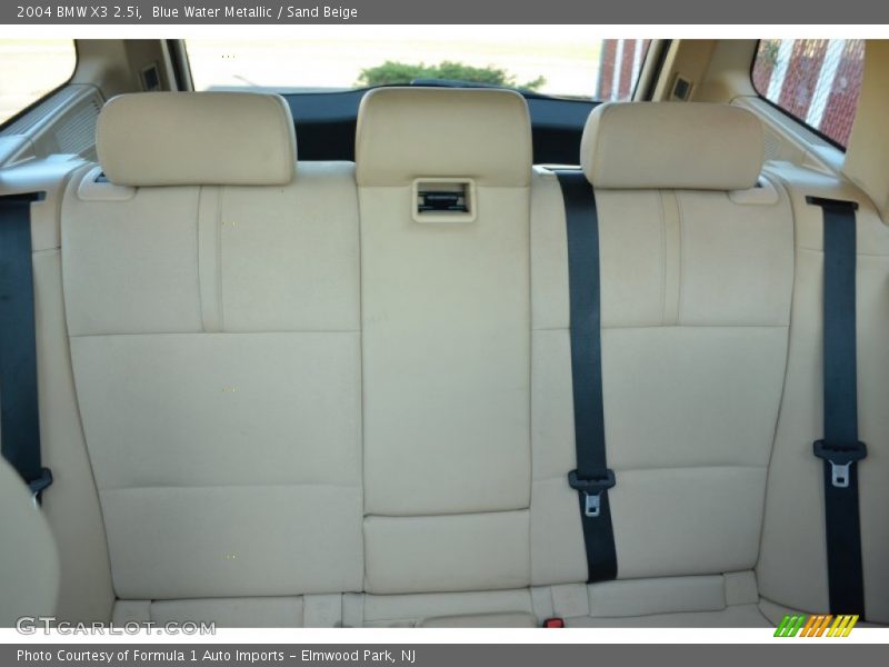 Blue Water Metallic / Sand Beige 2004 BMW X3 2.5i
