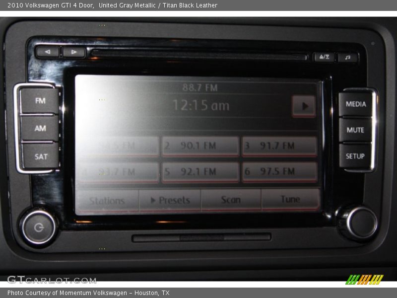 United Gray Metallic / Titan Black Leather 2010 Volkswagen GTI 4 Door